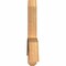 Ekena Millwork Bellingham Timber Gable Bracket, Western Red Cedar, 48"W x 24"H x 3 1/2"D x 5 1/2"F, 12/12 Pitch GBW048X24X0406BEL00SWR - alternate 4